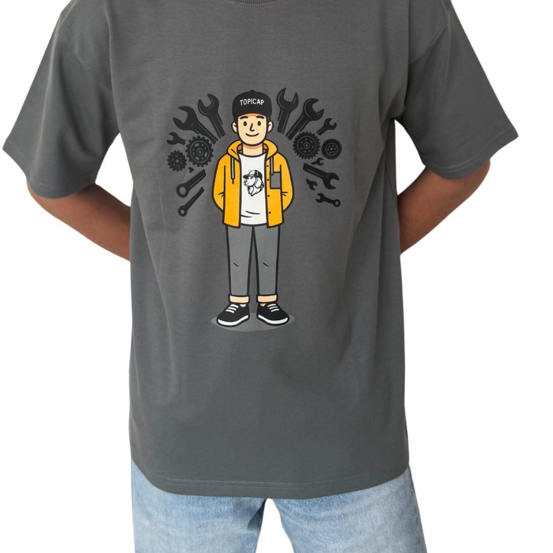 Mechanic Mood Graphic Tshirt